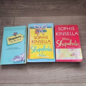 Lot of 3 Sophie Kinsella Shopaholic Novels Books